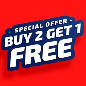 Limited Time Offer!  Buy 2, Get 1 FREE!  (EXPIRES Nov. 30, 2025)